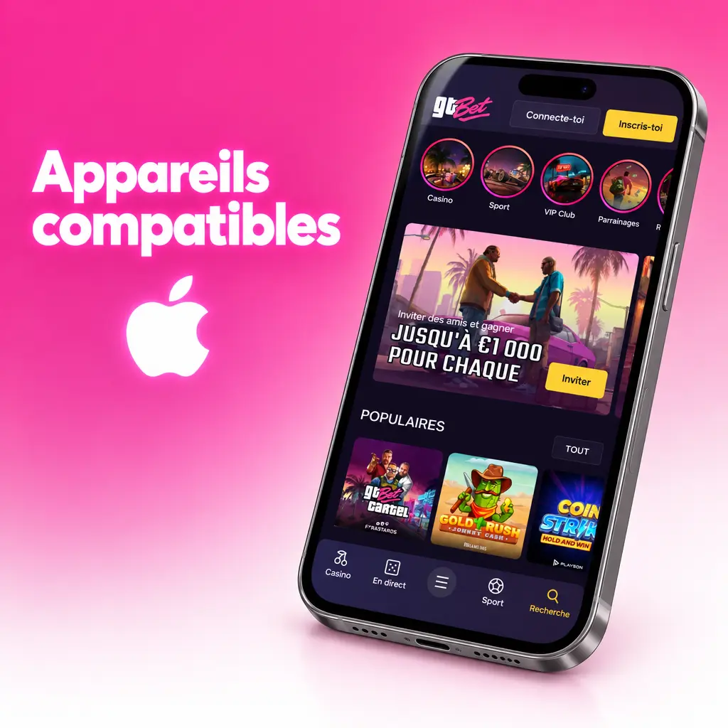 Appareils Apple compatibles avec Chicken Road