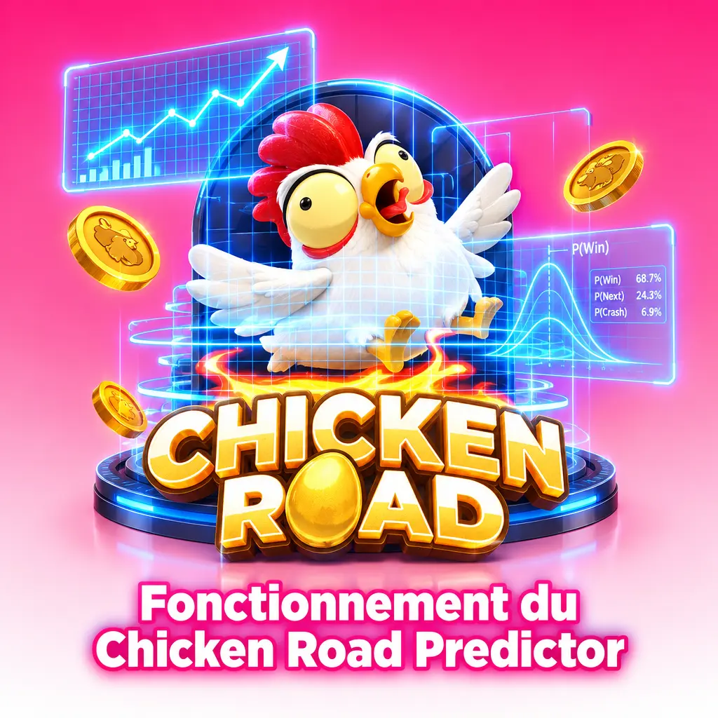 Illustration du Chicken Road Predictor en fonctionnement